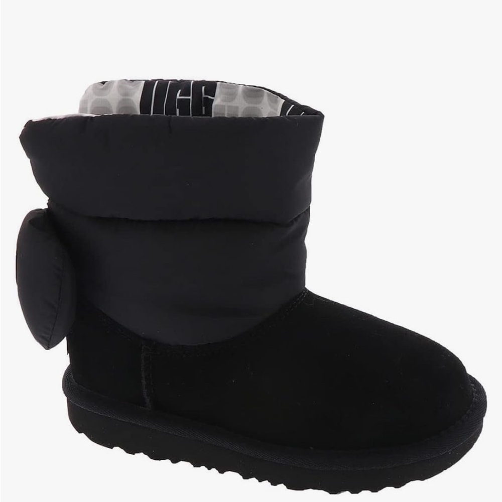 UGG puffer Boot with Bow Accent